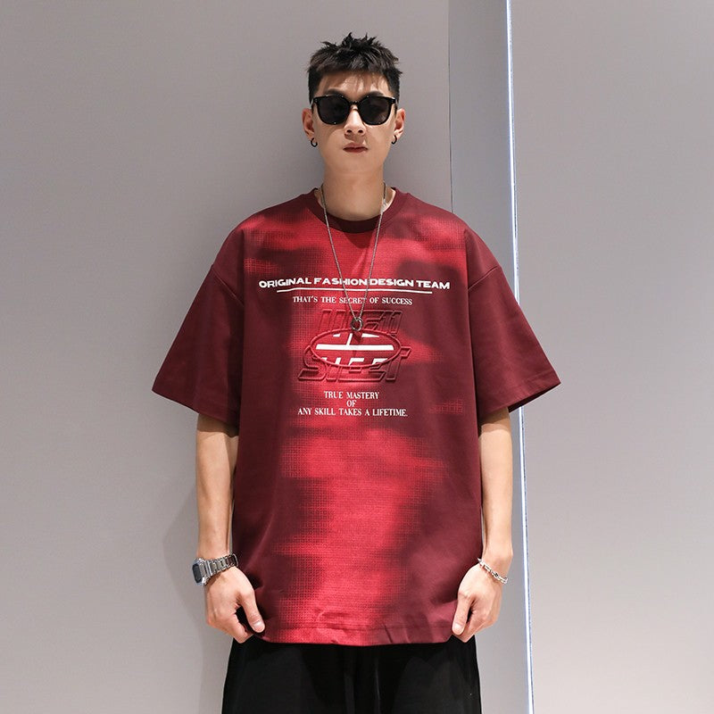 Skilled men three-dimensional fashionable unisex summer T-shirt