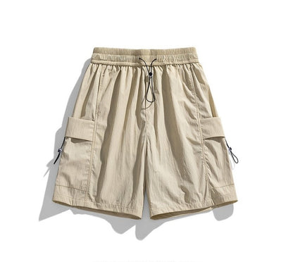 Casual sports shorts for men summer straight-leg loose pants