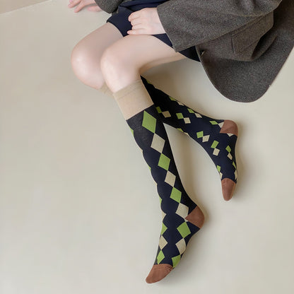 Women's socks autumn and winter unisex pile stockings trendy long tube cotton