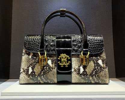 Light Luxury Bag High Grade Grand Crocodile Pattern Hand Bags