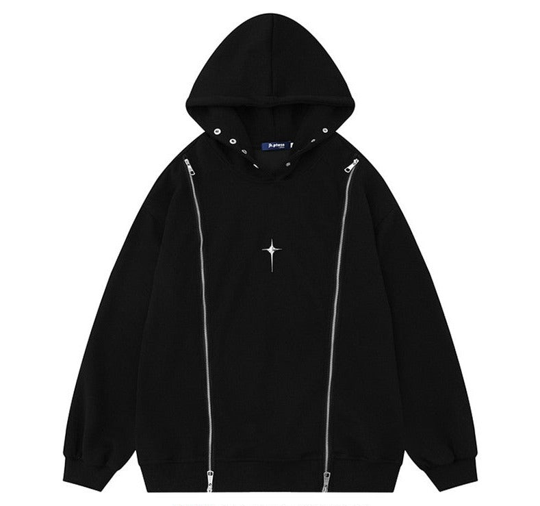 Zipper hoodie