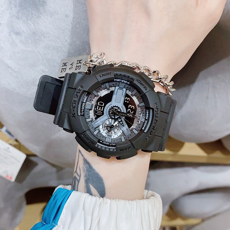 New Concept Unisex Watch Electronic Trendy Big dial Sports Wristwatches