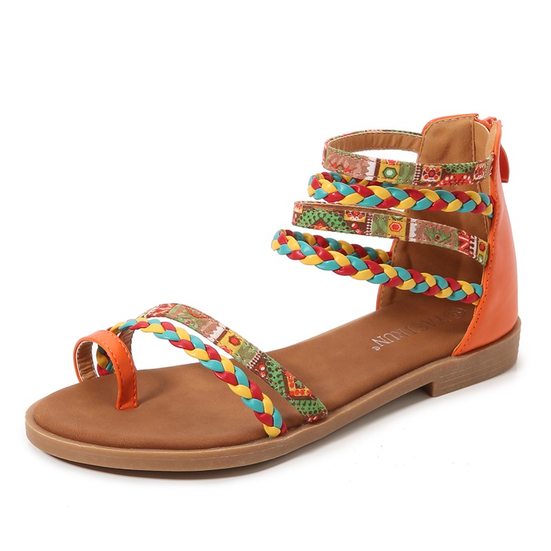 Ethnic thong sandals women's shoes