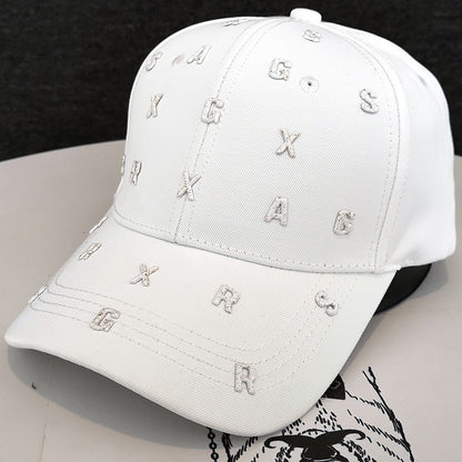 Version British Letters Versatile Hat Trendy Brand Peaked Baseball Hat