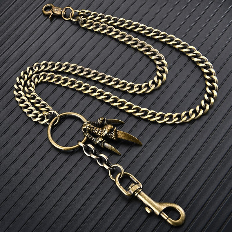 Gold pants waist chain accessories