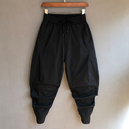 Slim Fit Solid Color Casual Men' Long Pants