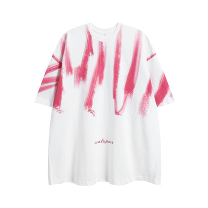 Tie Dyed Printed Unisex Short sleeved T-shirt