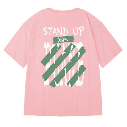 Stand up t-shirt vibe unisex pure cotton