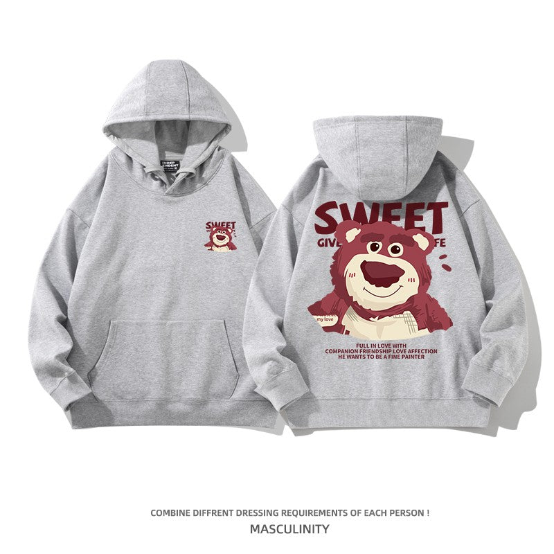 Sweet Hoodies for men and women couple spring hoodies