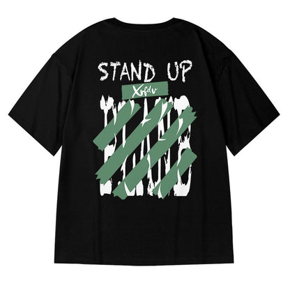 Stand up t-shirt vibe unisex pure cotton