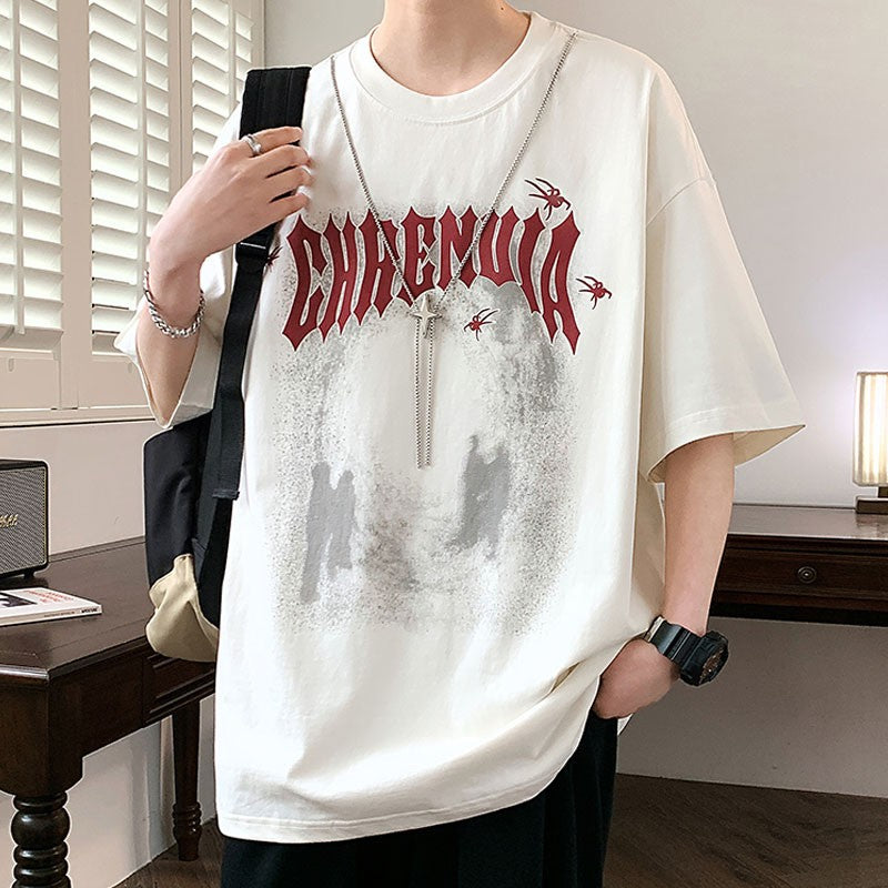 T-shirt men's summer top