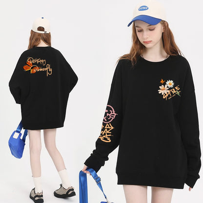 Women sweatshirt round neck for women spring and autumn