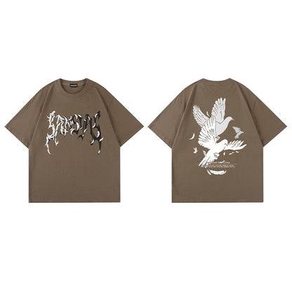 Peace Dove T-shirt Summer unisex tee