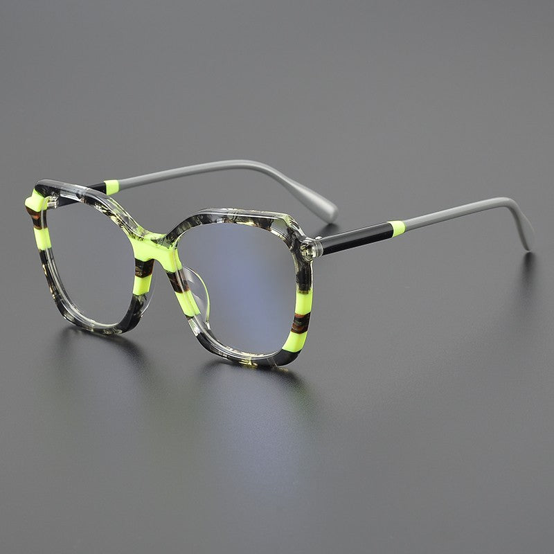 Handmade male and female pigment color matching sunglasses