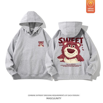 Sweet Hoodies for men and women couple spring hoodies