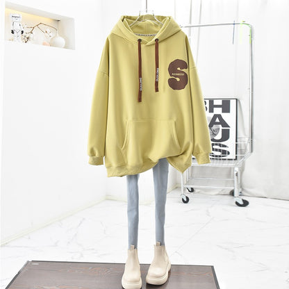 High-end hooded sweatshirt for women's