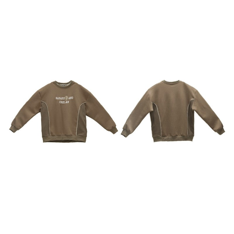 khaki sweatshirts unisex Two pieces