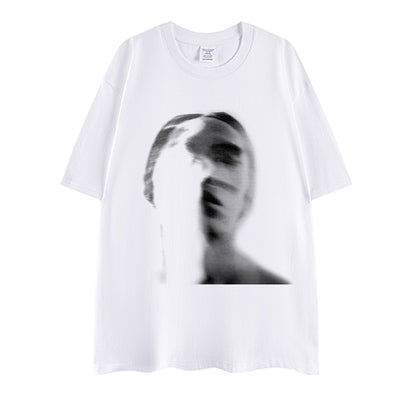 White unisex posture t-shirt