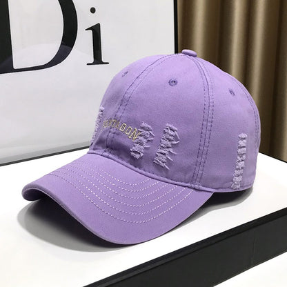 Casual soft-top baseball cap for men and women