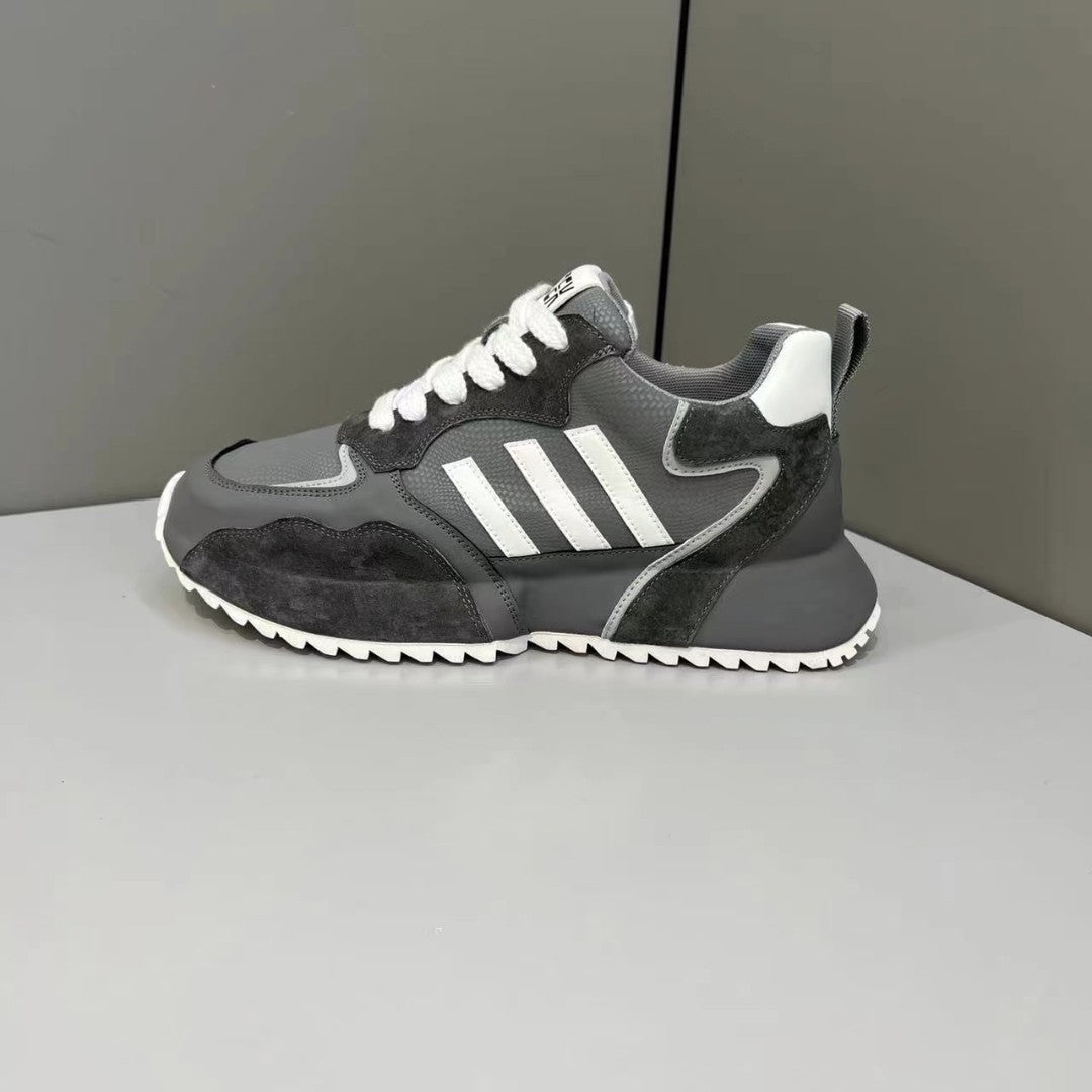 Fashionable athletic shoes Vintage-inspired streetwear kicks