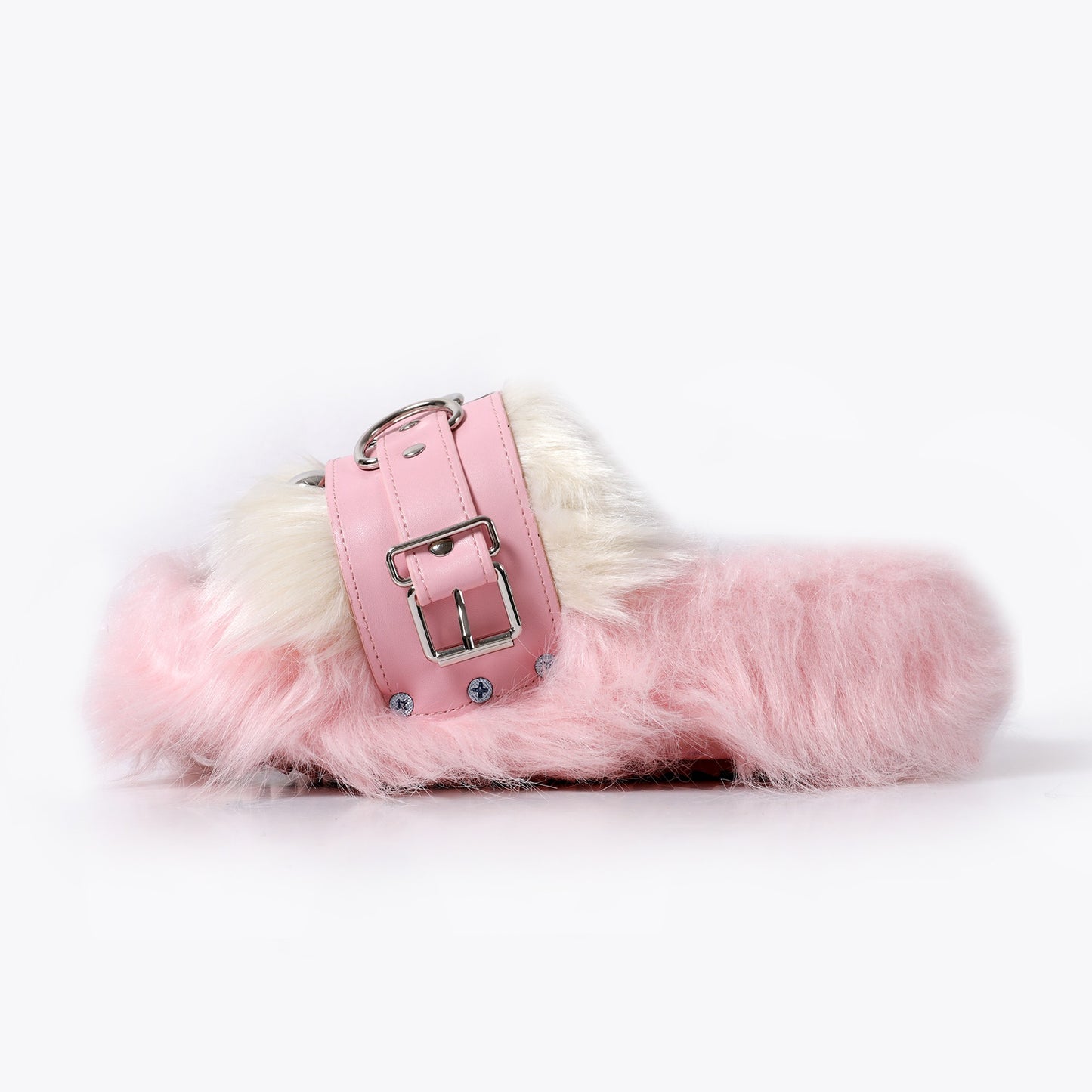 Subculture dark metal punk furry slippers