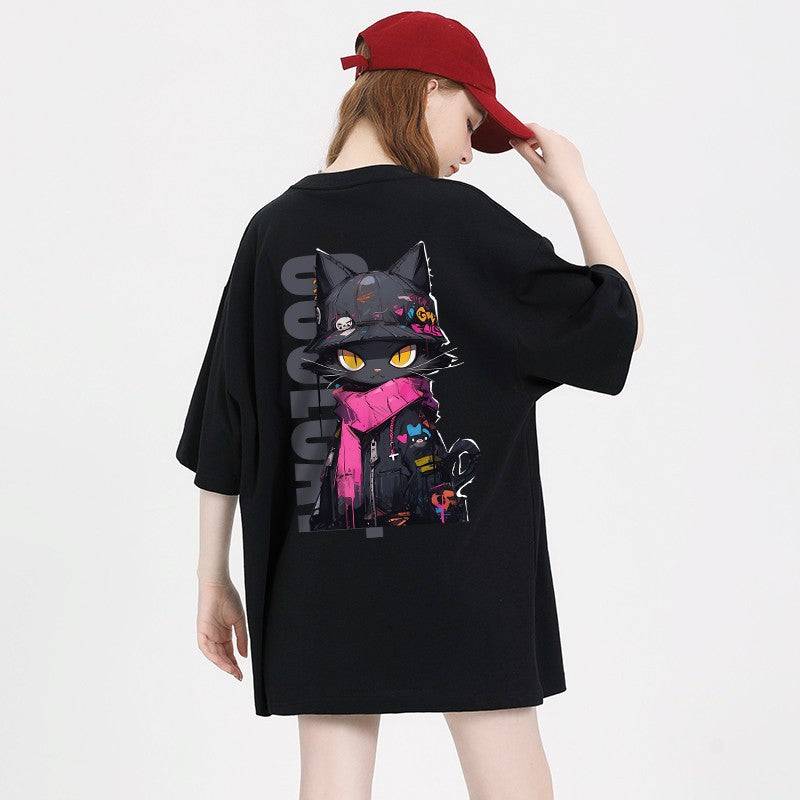 Unisex t-shirt Oversized short-sleeved