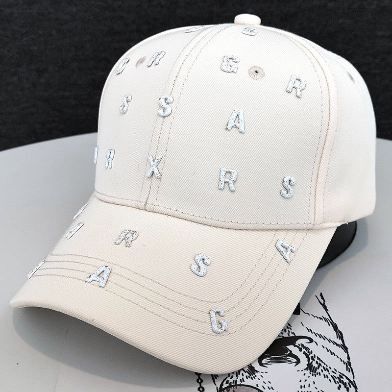 Version British Letters Versatile Hat Trendy Brand Peaked Baseball Hat