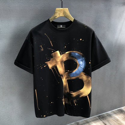 Planet contrasting t-shirt counter high street hiphop