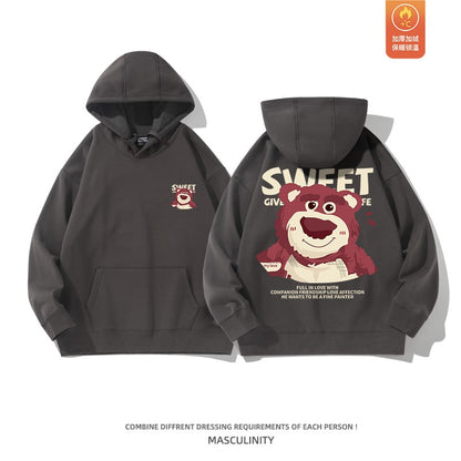 Sweet Hoodies for men and women couple spring hoodies