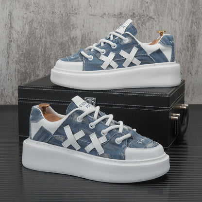 Jeans Men's Canvas Shoes Sneakers