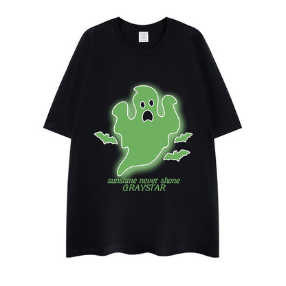 Ghost graphic t-shirt unisex top