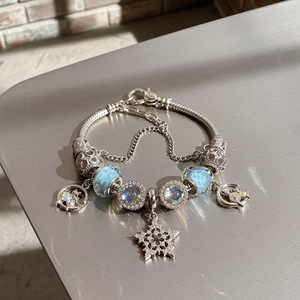 Blue Ethereal Glow Bracelet