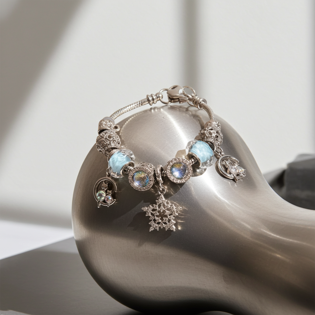 Blue Ethereal Glow Bracelet