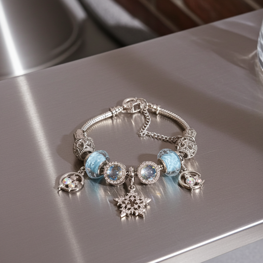 Blue Ethereal Glow Bracelet