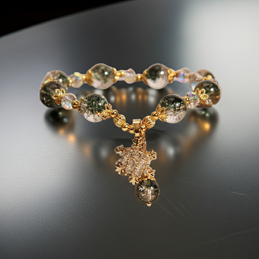 Green Phantom Crystal Bracelet