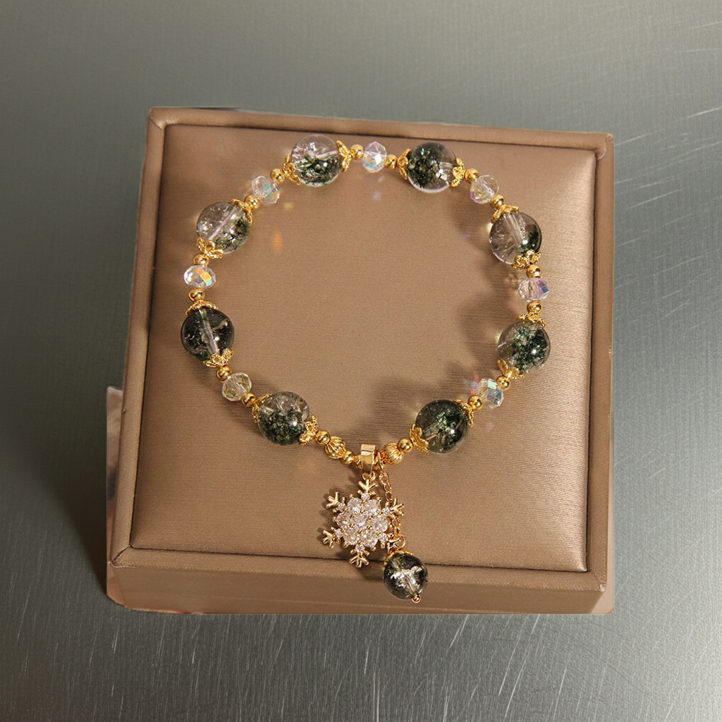 Green Phantom Crystal Bracelet