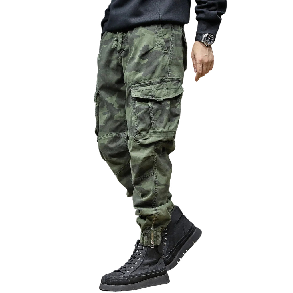 Camouflage cargo pants men's plus size men's slacks trousers