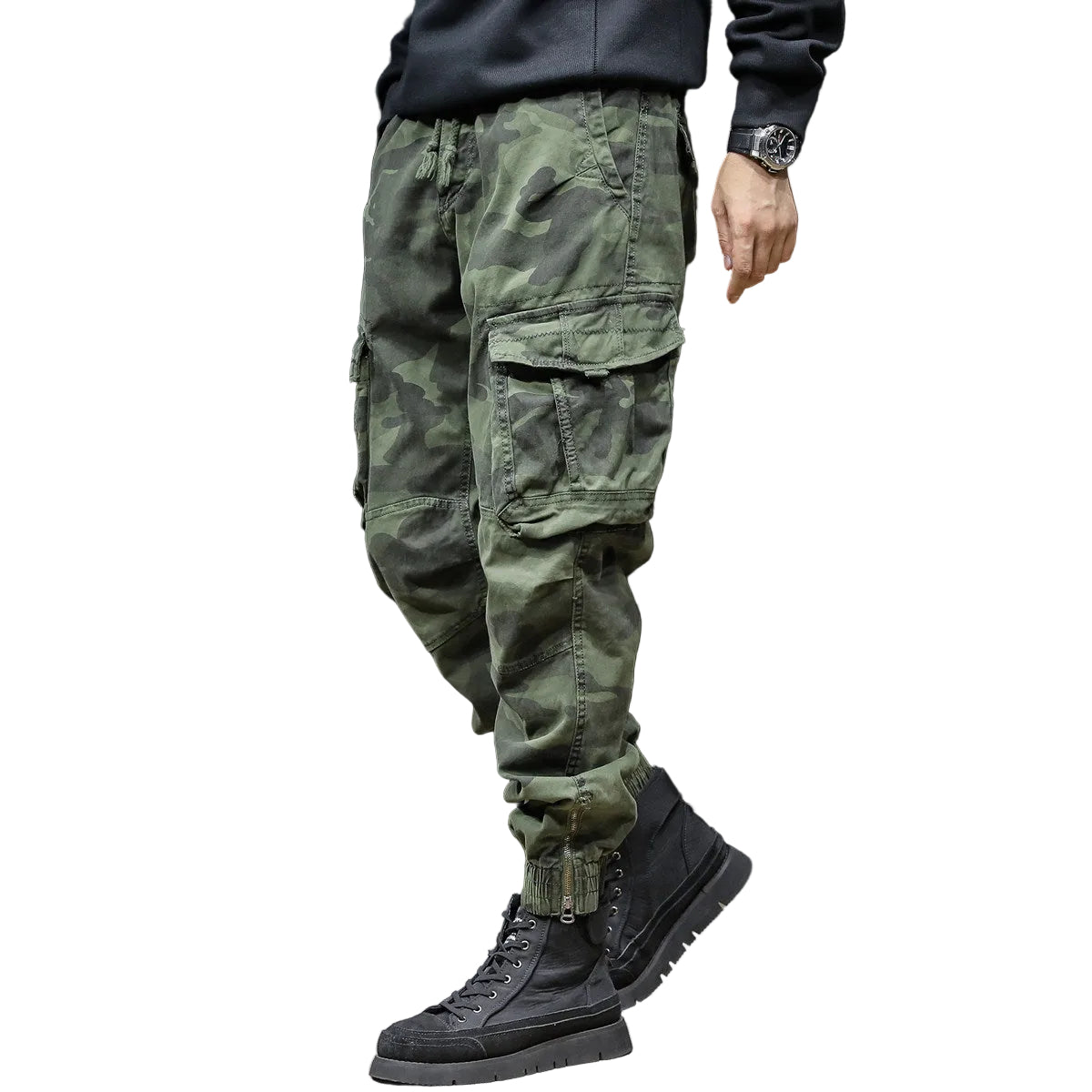Camouflage cargo pants men's plus size men's slacks trousers
