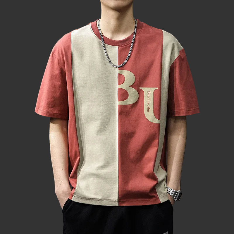 Thin short-sleeved T-shirt men top