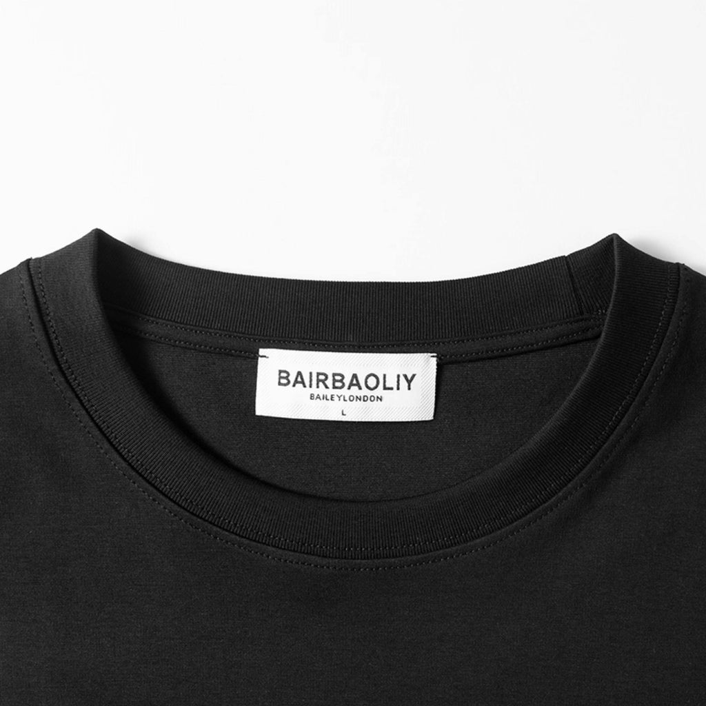 Luxury bronzing shining wings big wings street couple short sleeve T-shirt