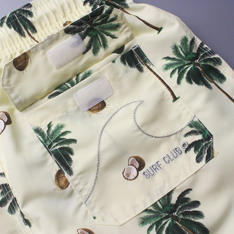 Summer beach pants spa shorts