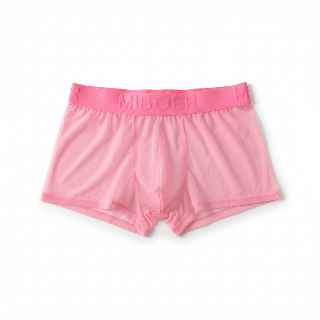 See-through men boxers