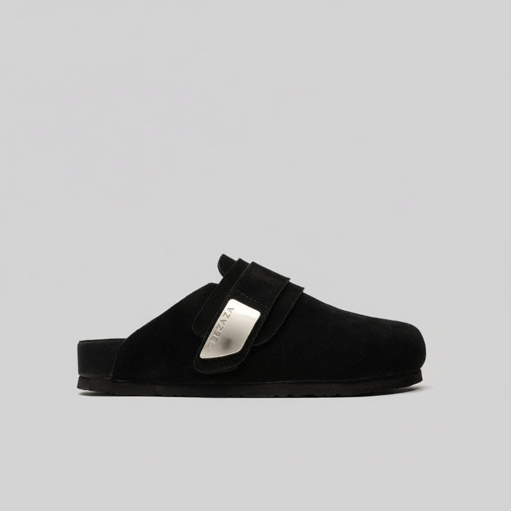 Cork Half Slip On Toe Shoe