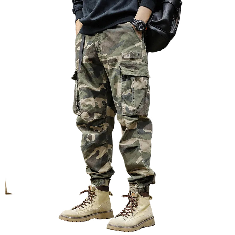 Camouflage cargo pants men's pants