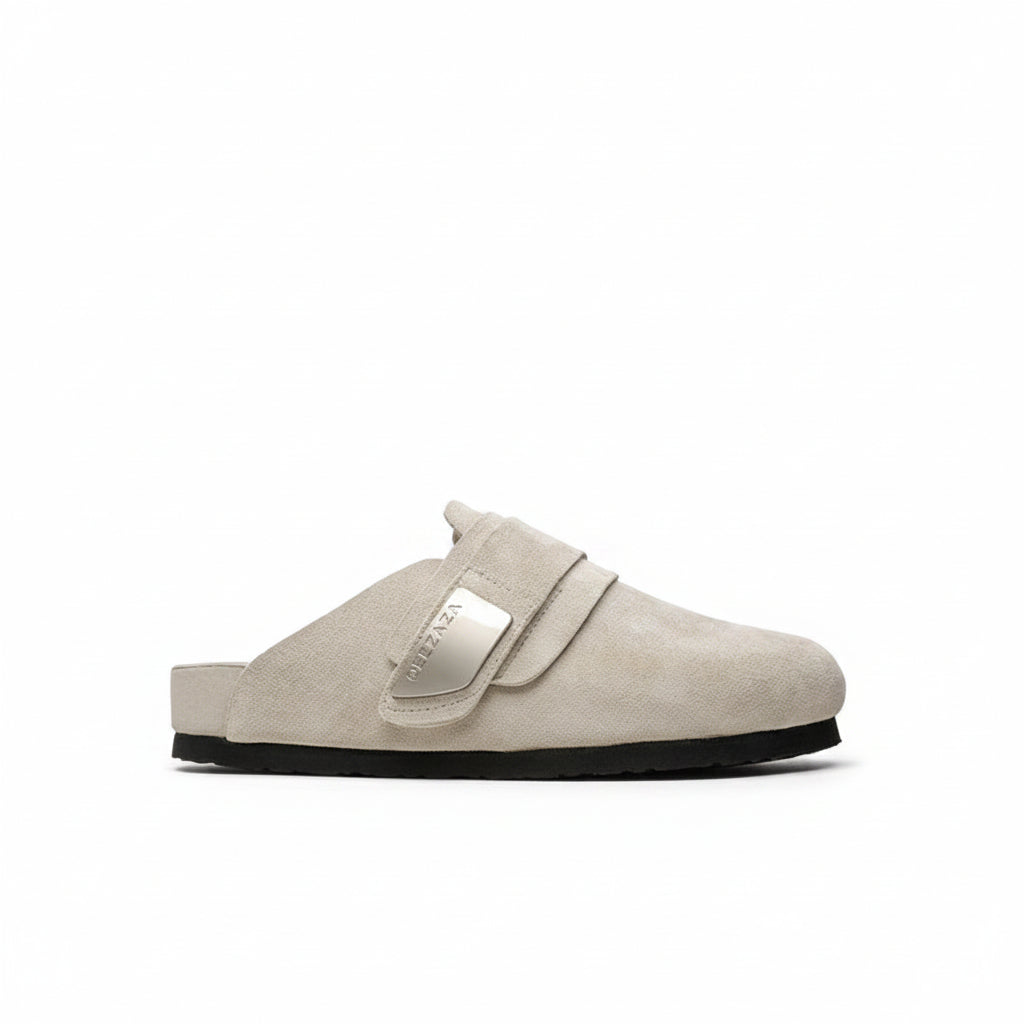 Cork Half Slip On Toe Shoe