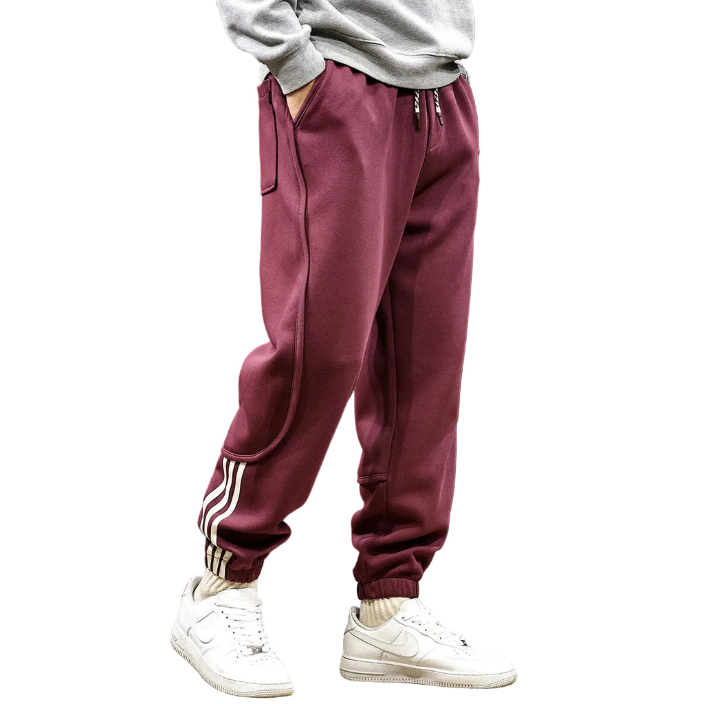 Men striped sweatpants