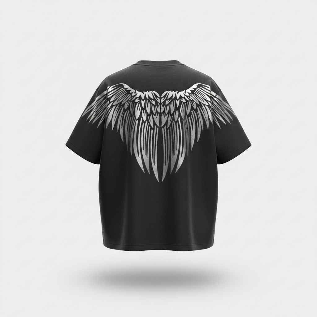 Unisex wings short-sleeved t-shirt