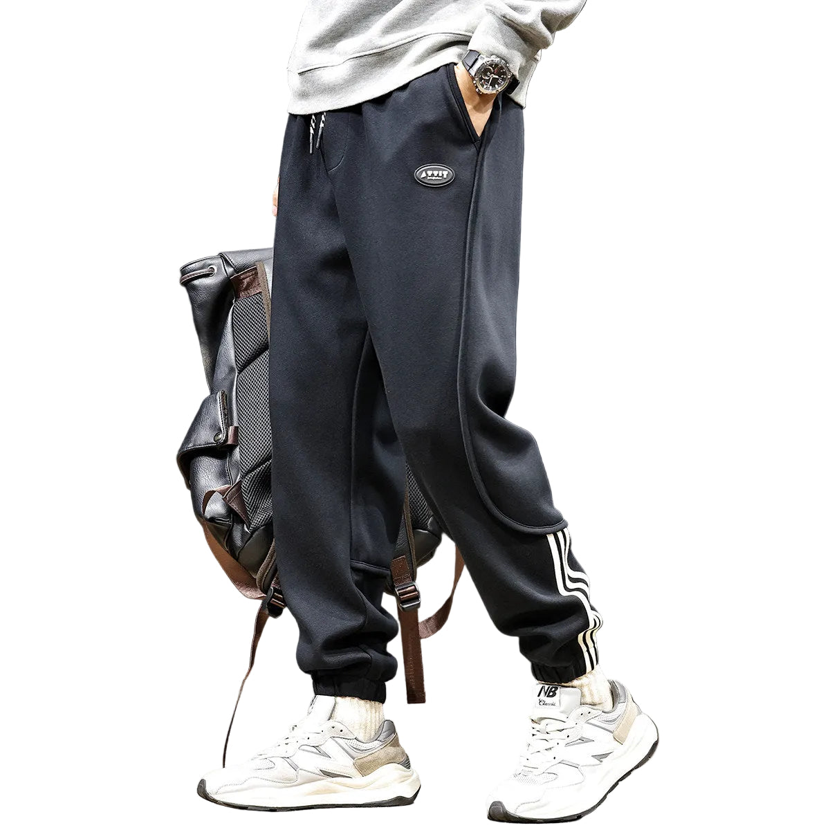 Men striped sweatpants