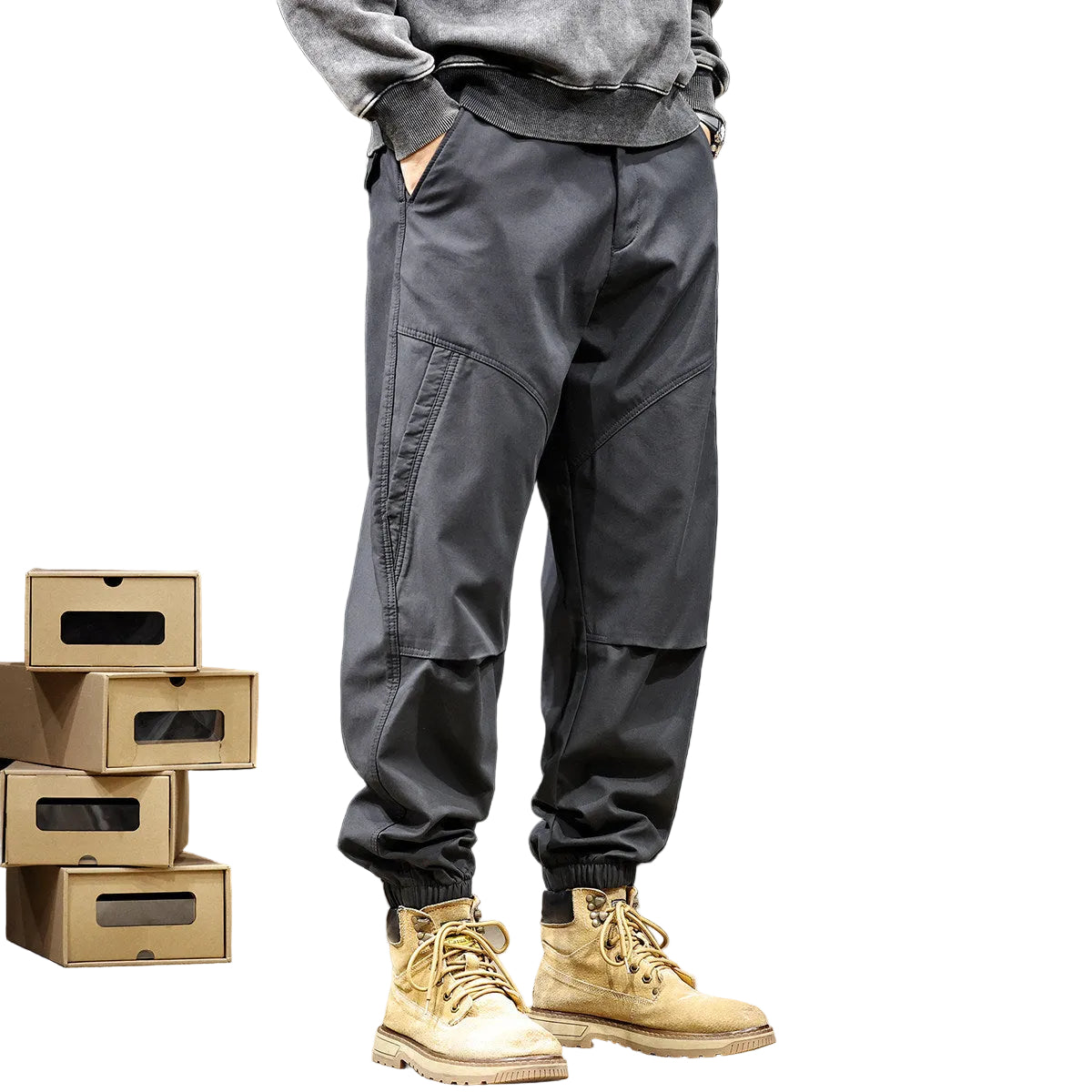 Pants Loose Plus Size men's trousers