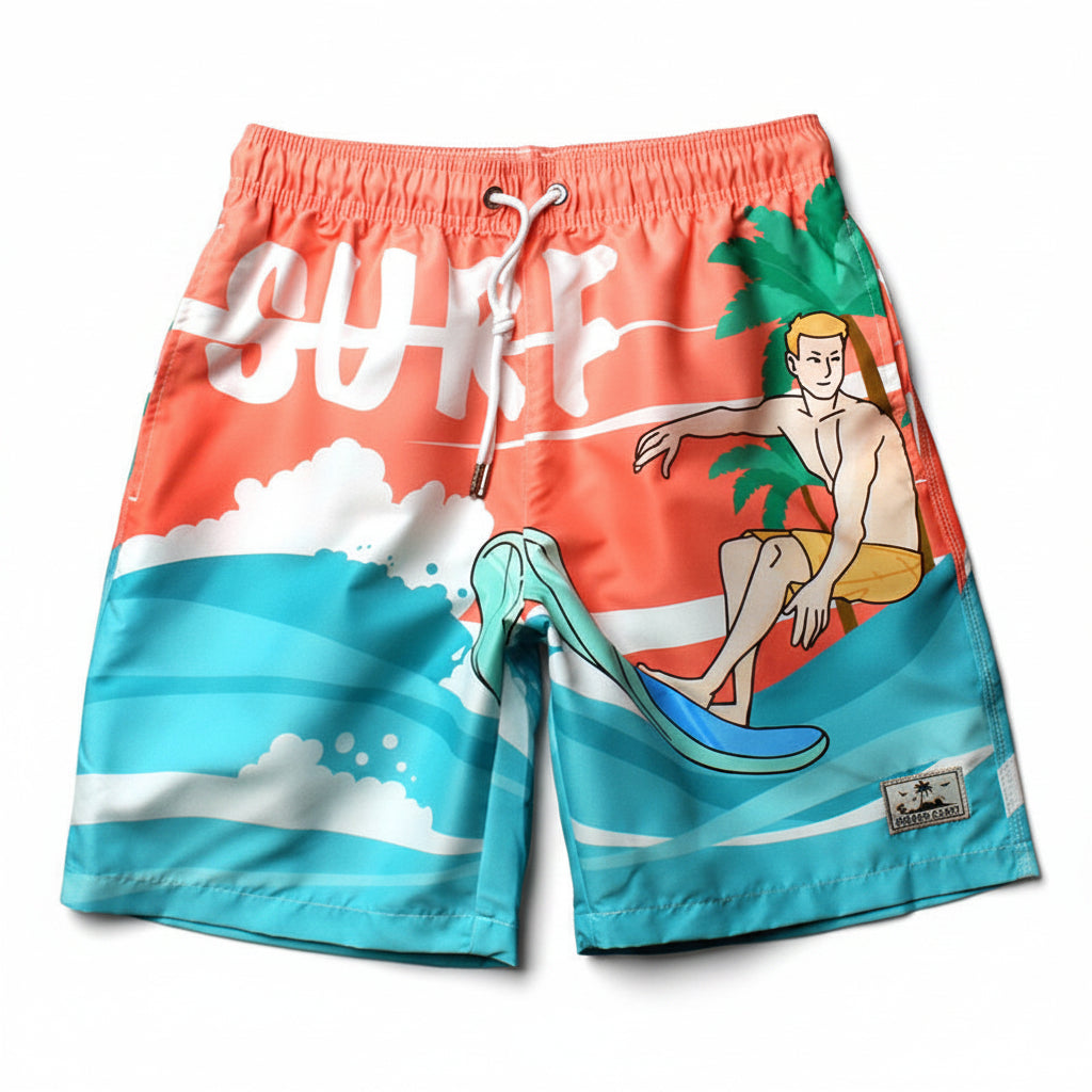 Summer beach pants spa shorts
